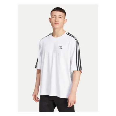 Adidas T-Shirt adicolor IZ2474 Weiß Oversize