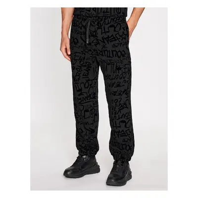 Versace Jeans Couture Jogginghose 75GAA315 Schwarz Regular Fit