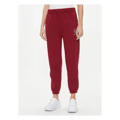 Tommy Hilfiger Jogginghose Imd Modern WW0WW40854 Rot Regular Fit