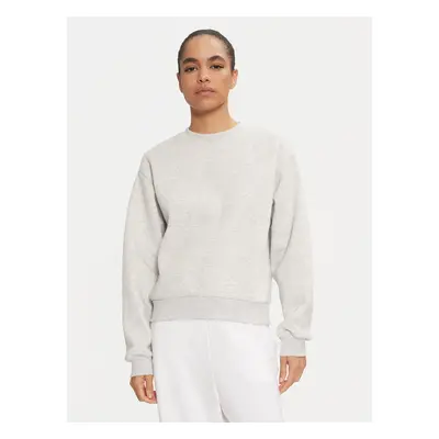 Gina Tricot Sweatshirt Basic 10943 Grau Relaxed Fit