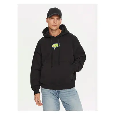 Off-White Sweatshirt OMBB085F22FLE0041070 Schwarz Regular Fit