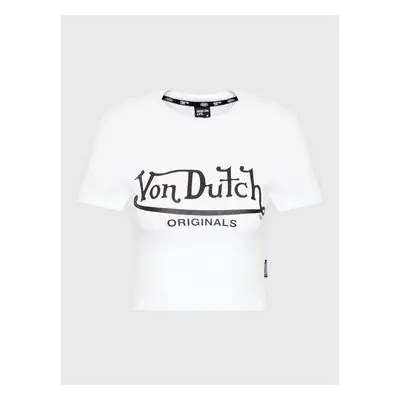 Von Dutch T-Shirt Arta 6 230 050 Weiß Regular Fit