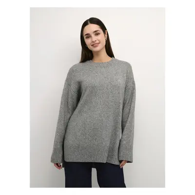 Kaffe Pullover Kaolga 10507816 Grau Oversize