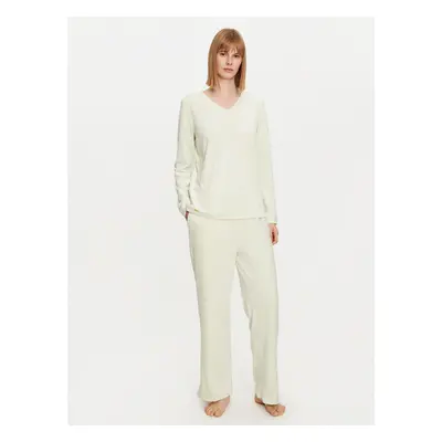 Selmark Pyjama Polar Soft P6273 Grün Regular Fit