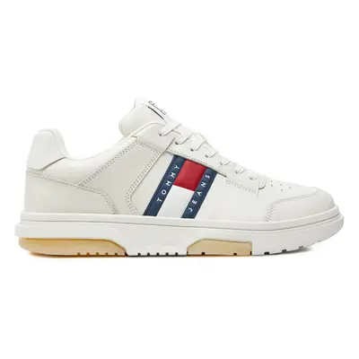 Tommy Jeans Sneakers The Brooklyn Leather EM0EM01429 Weiß