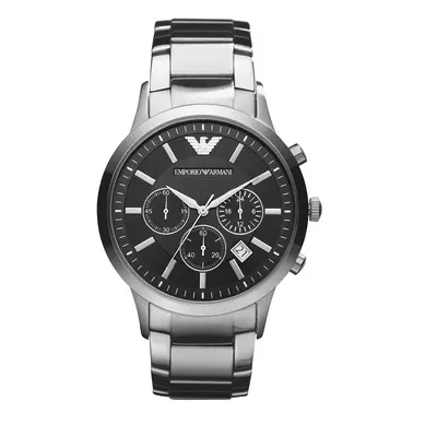 Emporio Armani Uhr AR2434 Silberfarben