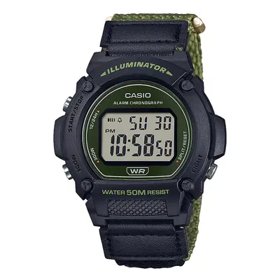 Casio Uhr W-219HB-3AVEF Schwarz