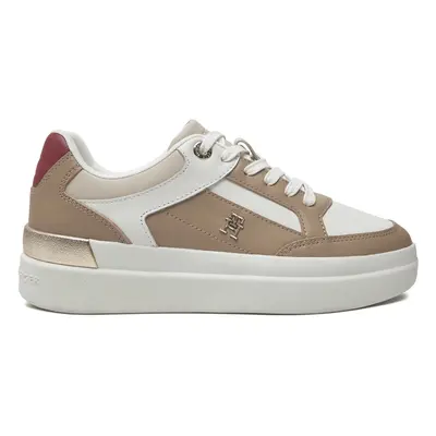 Tommy Hilfiger Sneakers Lux Hardware Court Sneaker FW0FW07997 Khakifarben