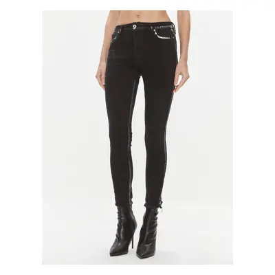 Please Jeans P0NHCFGW5Q Schwarz Skinny Fit