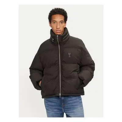 AMI PARIS Daunenjacke HJK403.PA0009 Schwarz Regular Fit