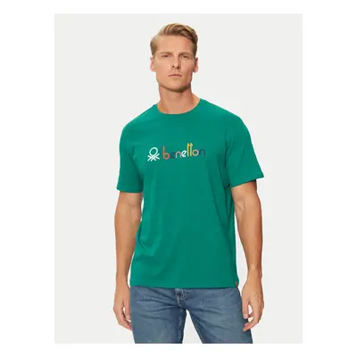 United Colors Of Benetton T-Shirt 3I1XU109Q Grün Relaxed Fit