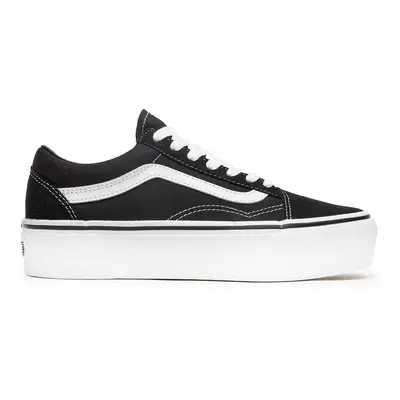 Vans Sneakers aus Stoff Old Skool Platfor VN0A3B3UY28 Schwarz