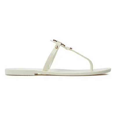 Tory Burch Zehentrenner Mini Miller Flat Thong 51148678 Weiß