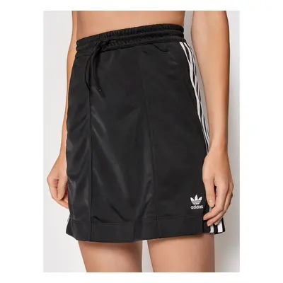 Adidas Minirock adicolor Classics Tricot H37774 Schwarz Regular Fit