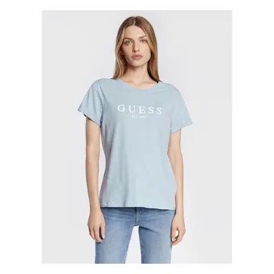 Guess T-Shirt 1981 W2BI68 K8G01 Blau Regular Fit