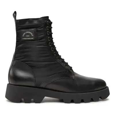 KARL LAGERFELD Schnürschuhe KL11170 Schwarz