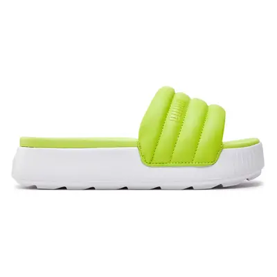 Puma Pantoletten Karmen Slide Puffy Wns 395399-04 Grün
