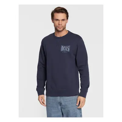 Deus Ex Machina Sweatshirt Avenue DMF228377 Dunkelblau Regular Fit