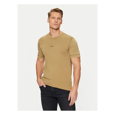 BOSS T-Shirt Tokks 50502173 Beige Regular Fit