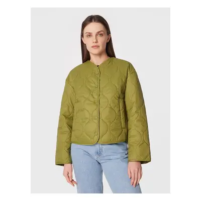 United Colors Of Benetton Übergangsjacke 2TWDDN011 Grün Regular Fit