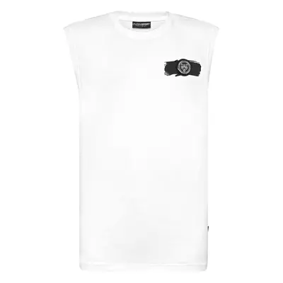 Plein Sport Tank-Top AADC MTK7158 SJY001N Weiß Regular Fit