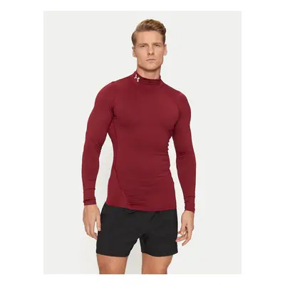 Under Armour Technisches T-Shirt Ua Cg Armour Comp Mock 1366072 Dunkelrot Compression Fit