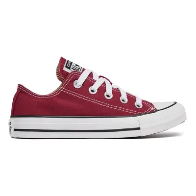 Converse Sneakers aus Stoff Chuck Taylor All Star Ox M9691C Dunkelrot