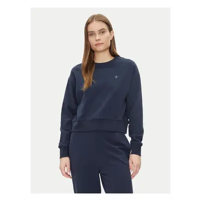 Save The Duck Sweatshirt DF1180W CLEE20 Dunkelblau Relaxed Fit