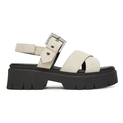 HUGO Sandalen Kris_Sandal_BKSD 50541753 Écru
