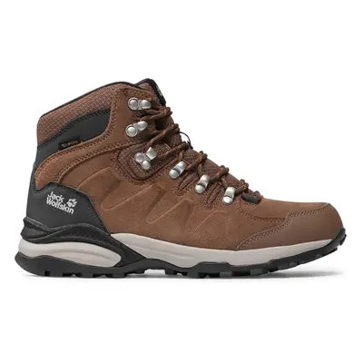 Jack Wolfskin Trekkingschuhe Refugio Texapore Mid W 4050871 Braun