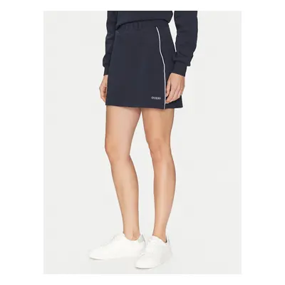 Guess Minirock V5GD02 KCS01 Dunkelblau Regular Fit