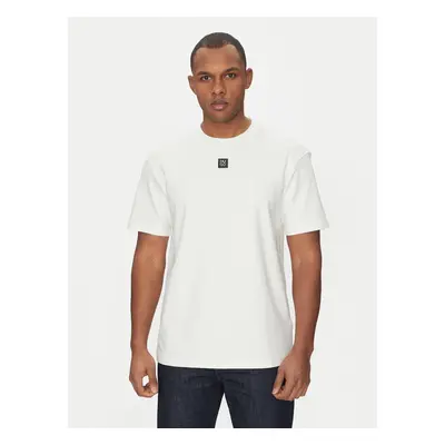 HUGO T-Shirt Dalile 50505201 Écru Regular Fit