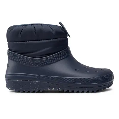 Crocs Stiefeletten Classic Neo Puff Shorty Boot W 207311 Dunkelblau