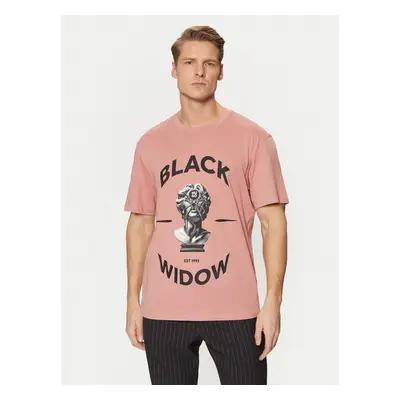 HUGO T-Shirt Dostalgi 50530684 Rosa Relaxed Fit