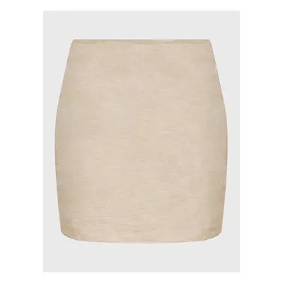 Gina Tricot Minirock 19942 Beige Regular Fit