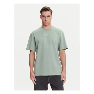 Karl Kani T-Shirt Small Signature Essential PD00008142 Grün Relaxed Fit