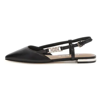Guess Sandalen FLTFRA LEA05 Schwarz