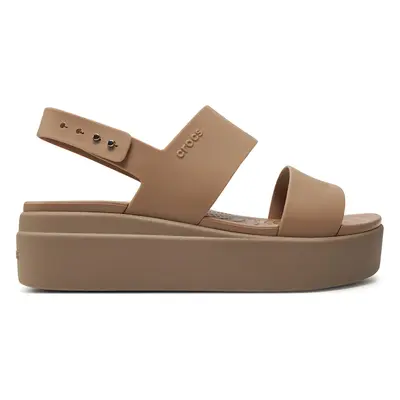 Crocs Sandalen Brooklyn Low Wedge W 206453 Beige