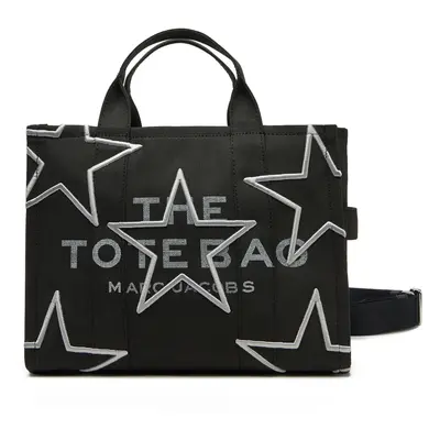 Marc Jacobs Handtasche The Star Logo Medium Tote 2R4HTT018H03 Schwarz