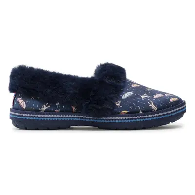 Skechers Hausschuhe BOBS Movie Night 113486/NVMT Dunkelblau