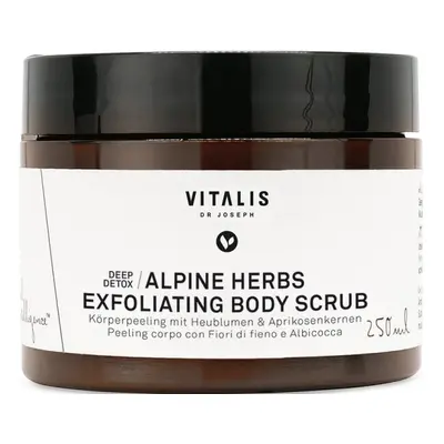 VITALIS Dr Joseph Alpine Herbs Exfoliating Body Scrub 250ml