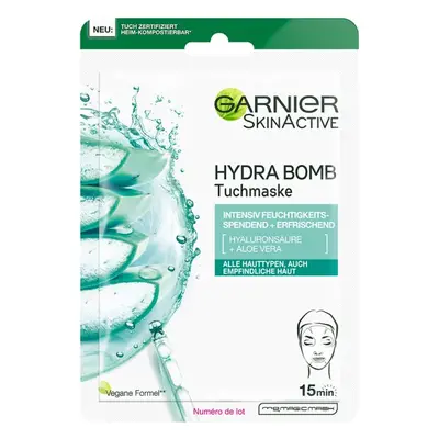 Garnier SkinActive Hyaluron Aloe Hydra Booster Serum-Maske Tuchmaske 28g