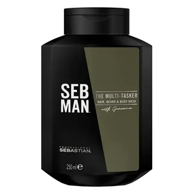 Sebastian Seb Man The Multitasker 3in1 Hair, Beard & Body Wash 250 ml