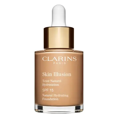 CLARINS Skin Illusion Teint Naturel Hydratation SPF 15 30 ml Honey 110