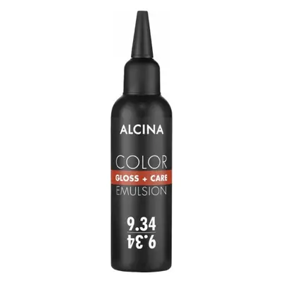 Alcina Color Gloss+Care Emulsion Haarfarbe 9.34 L.Blond-Gold-Kupfer Haarfarbe 100 ml