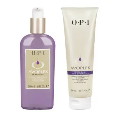 Aktion - OPI Avoplex Smoothie Duo liquid Soap 240 ml + Hand and Body Scrub 250 ml