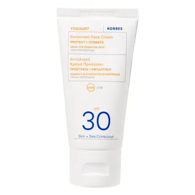 Korres Yoghurt Sonnencreme für das Gesicht 50 ml SPF30