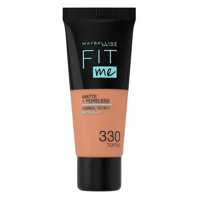 Maybelline New York Fit Me! Matte + Poreless Make-Up 330 Toffee Foundation (flüssig) 30ml