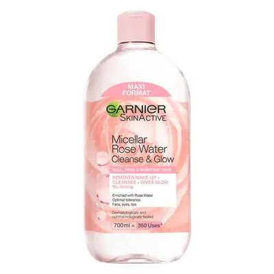 Garnier SkinActive Micellar Rose Water Cleanse & Glow for Dull, Tired & Sensitive Skin Gesichtsw