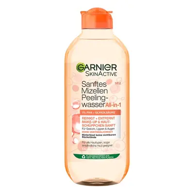 Garnier SkinActive Sanftes Mizellen Peelingwasser All-in-1 Gesichtswasser 400ml